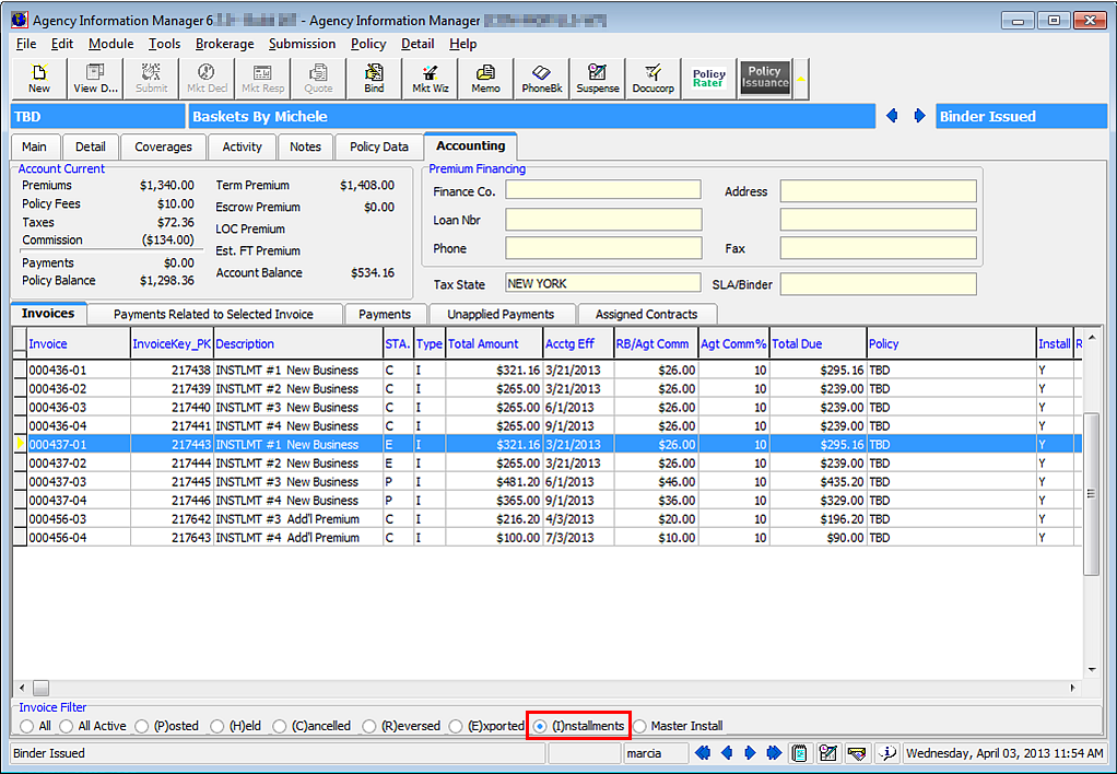 invoice-an-installment-plan