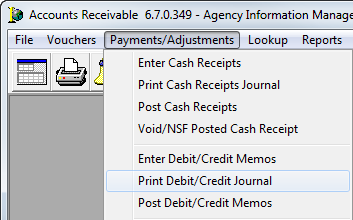 Print Debit Credit Journal