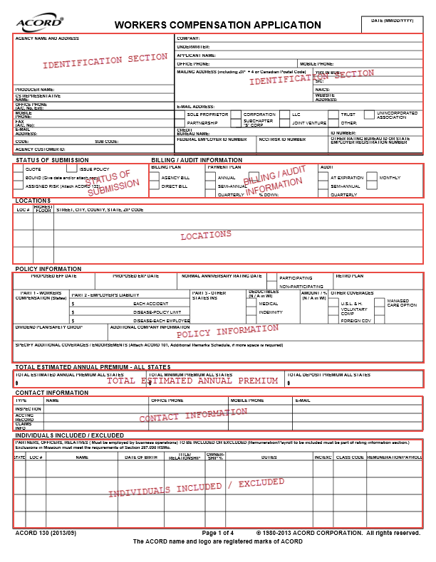 2022 Workers Compensation Forms Fillable Printable Pdf Forms Images