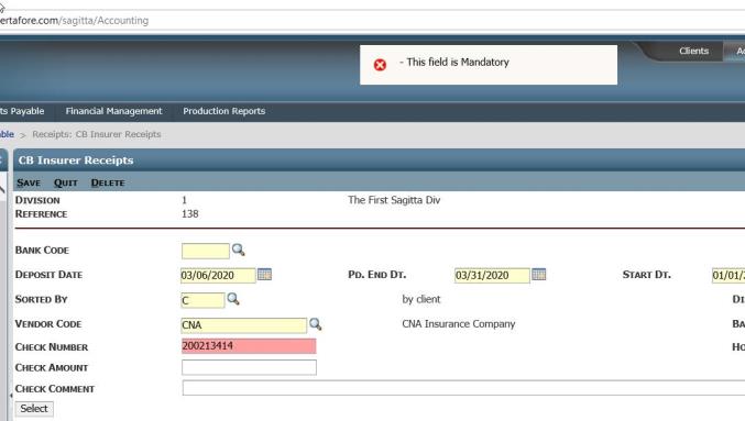 Sagitta 2020 R1.1.0 Release Notes